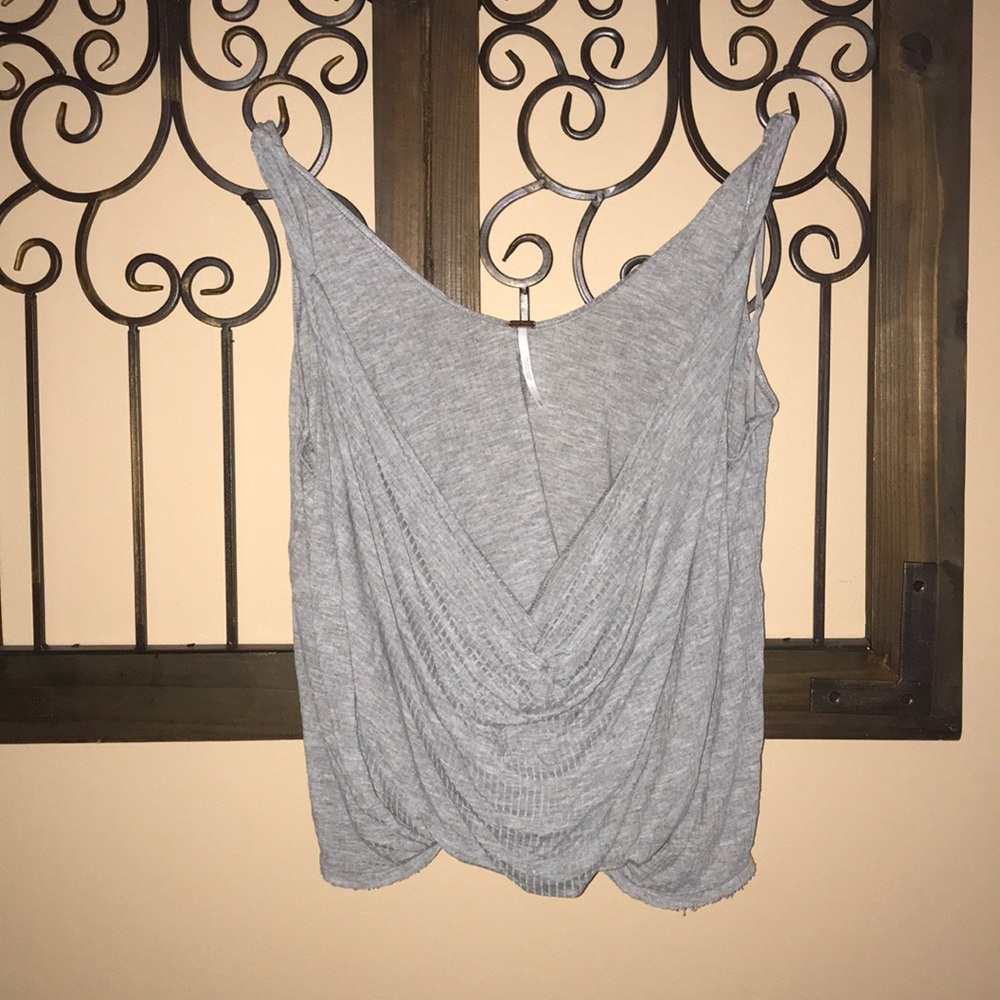 Grey tank/ going out top